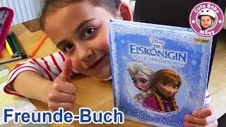 FROZEN EISK&Ouml;NIGIN ELSA | Freundebuch | Miley schreibt f&uuml;r ihre Freundin