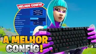 MELHORES CONFIGURAÇÕES para o MOUSE E TECLADO no CAPÍTULO 2 do FORTNITE! ✅