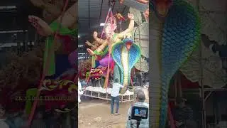 Deva Sree Ganesha Biggest Ganesh idol crane lifting #pkvlogstelugu20 #ganesha #ganeshchathurthi