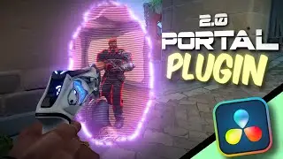 Portal Transition | FREE PLUGIN | Davinci Resolve 18