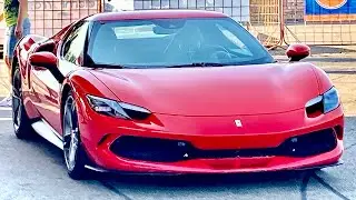 …driving a Ferrari 🤩