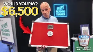 Slope Reading Trainer at the PGA Show | Training Green Reading by Feel