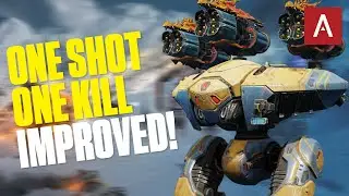 One Shot One Kill Sharanga Bulava War Robots Titan Gameplay Live