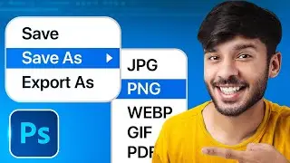 How to Save & Export - Photoshop From Beginner to Advance | Lesson 6