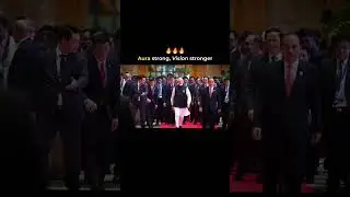Modi's Aura🗿🔥🚩 #shorts #viralshort