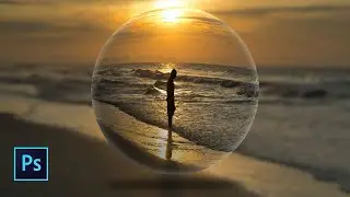 How to Make Crystal Ball in Photoshop | Ayaz Designing