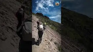HIKING TO THE TOP!