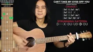 Can't Take My Eyes Off You Guitar Cover Joseph Vincent 🎸|Tabs + Chords|