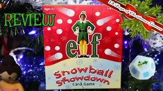 Elf Snowball Showdown Card Game Review (12 Days of Christmas Games)