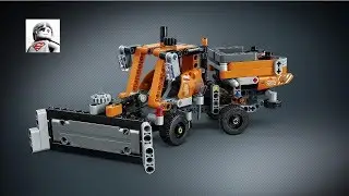 Lego Technic - Roadwork Crew - Mini Gritter with Plow - 42060 - Lego Speed Build