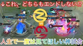 【M7日本語実況解説】ワイルドカード決勝戦、フルセットで迎えた運命の最終試合！！ここにモバレ史上最大のドラマ展開が詰まってました。【GZG vs Z1】【モバレ】
