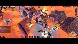 Scourge Of God vs Sanctuary Dtank Pov // Albion Online ZVZ