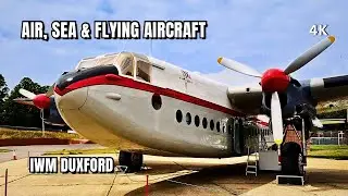 IWM Duxford Air, Sea & Flying Aircraft [4K] | Spitfires, WWII Legends & Historic Warbirds