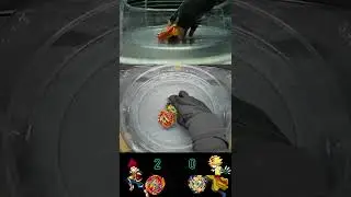 Beyblade Burst Hyuga B-159 Super Hyperion vs Free B-167 Mirage Fafnir Battle