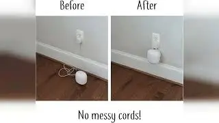 Review: The Nest WiFi Pro Genie Wall Mount Outlet Holder Stand (3-Pack) | Lowest Profile | Ope...