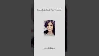 Animated Profile Card Design #shorts