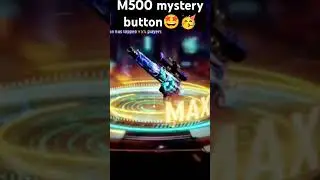 M500 mystery button/#ASRgaming/#shorts/#freefire/🥺🙏🥺