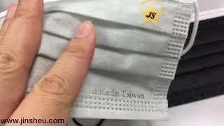 Wholesale Custom Logo Printed Disposable 3-layer Non-Woven Face Mask