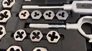 VEVOR Tap and Die Set 40PCs 60PCs 80PCs 110/116PCs Metric or SAE