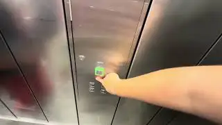 1982 Thyssen (mod. 2015 ThyssenKrupp) BD tr. elevator (133) @ Zurich International Airport, CH