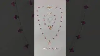 Изготовление украшений своими руками из бусин #аксессуарыизбусин #браслетизбусин #украшенияизбусин