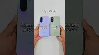 Samsung A36 5G vs Samsung A56 5G Speed Test #samsunga36 #samsunga56 #speedtest #tech #shorts