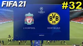 Borussia Dortmund Career Mode #32: vs. Liverpool (2nd Leg) - FIFA 21 | PS5