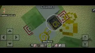 Minecraft Bedrock: No observer flying machine tutorial (target blocks, south and east only, one way)
