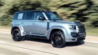 MENACING LUMMA CLR LD WIDE-BODY LAND ROVER DEFENDER! #exclusiveautos #landrover #defender #lumma