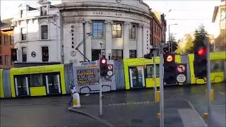 NCT Orange Line 35 Full Route Visual- City, Victoria Centre to Bulwell
