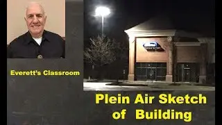 Plein Air  of Building