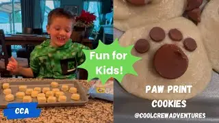 Baking Paw Print Cookies: Fun in the Kitchen for Kids!
