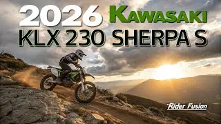 Новый Kawasaki KLX230 Sherpa S 2026 &mdash; внедорожный зверь или ежедневная езда