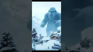 Nature 🌍 #snake #animation #hyperrealistic #ai #art #yeti  #nature #monster #real #captured