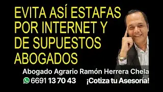 sigue estos consejos para evitar estafas al buscar asesor&iacute;a legal agraria