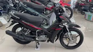 Yamaha Sirius 110 2026 Đen Tem Đỏ Bánh Mâm| Bình Exciter