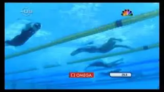Phelps Takes down cavic, in Universal Sports 