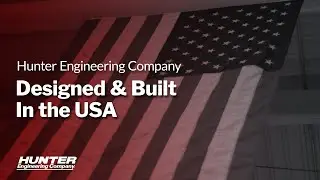 Designed & Built in the USA - Hunter Engineering Company&reg;