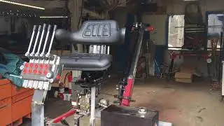 Homemade backhoe