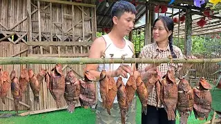 CEO Jack and Tieu Ly make smoked fish by hand, which can be preserved for a year.