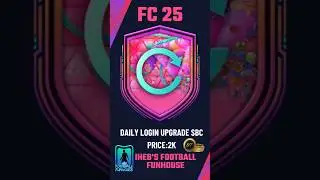 Cheapest Way to Complete Daily Login Upgrade SBC in FC 25! 💸⚡