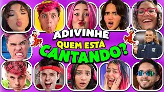 Adivinhe Quem est&aacute; CANTANDO? 💃🎵 Emilly Vick, Neymar, Enaldinho, Rato Milton, Bobbie Goods, Shrek