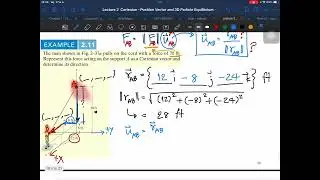 Lecture 2 - Force vector 3D (Ep.3/4)