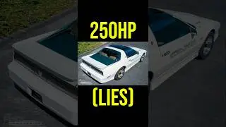 Turbo Trans Am быстрее, чем вы думаете #автомобили #машины #80-е #ретро