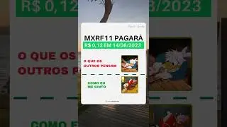 MXRF11 vai pagar novamente R$ 0,12 #dividendos #fiis #mxrf11