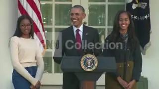 OBAMA PARDONS TURKEY(PART ONE)