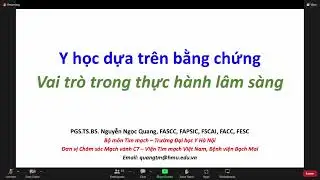 Y học dựa trên bằng chứng - Vai trò trong thực hành lâm sàng