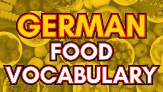 Food words in German