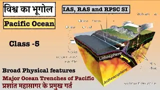 World Geography-5| Pacific Ocean| Major Ocean Trenches| प्रशांत महासागर के प्रमुख गर्त