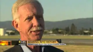 Solar plane to make historic flight across U.S.